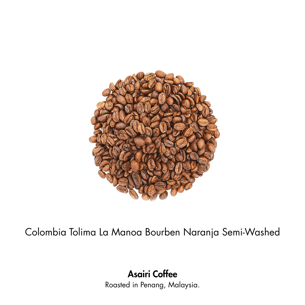 Colombia Tolima La Manoa Bourben Naranja Semi-Washed