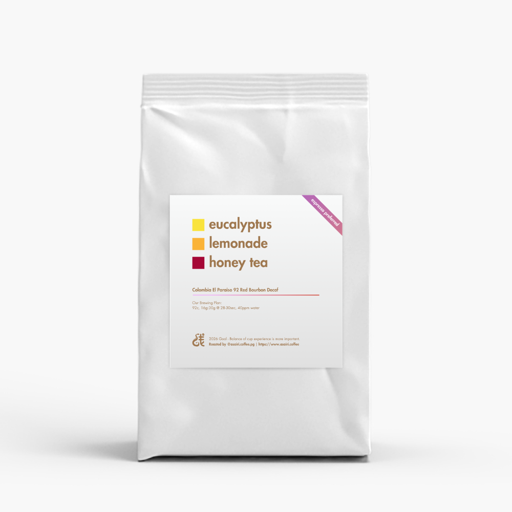 Colombia El Paraiso 92 Red Bourbon Decaf