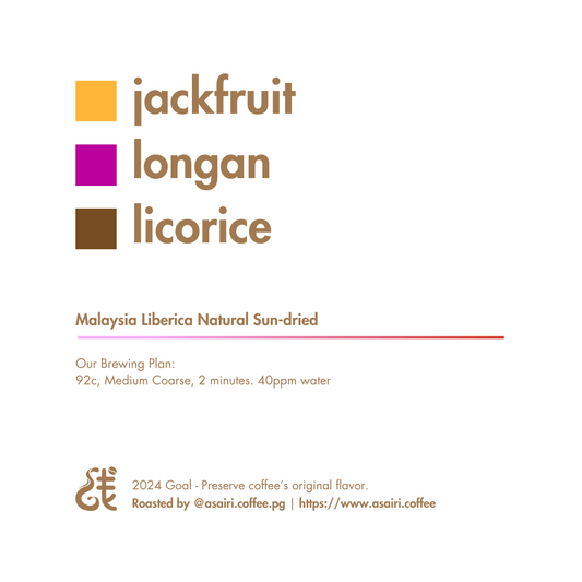 Malaysia Liberica Natural Sun-dried