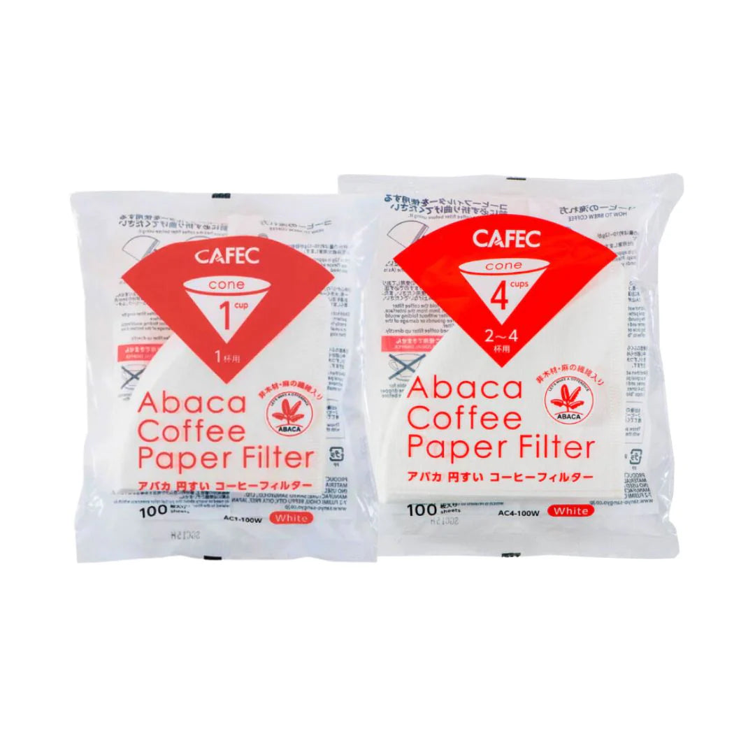 CAFEC Abaca Coffee Paper Filter / 100pcs
