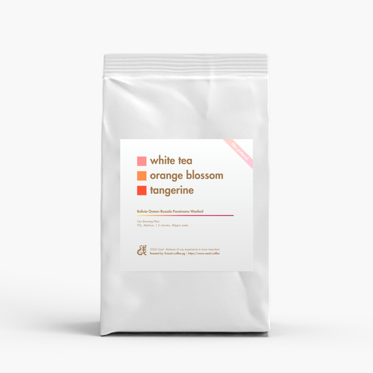 Bolivia Osman Rosado Parainema Washed Asairi Coffee bag