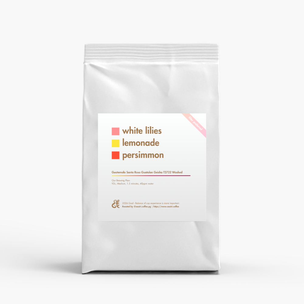 Guatemala Santa Rosa Guatalon Geisha T2722 Washed Asairi Coffee bag